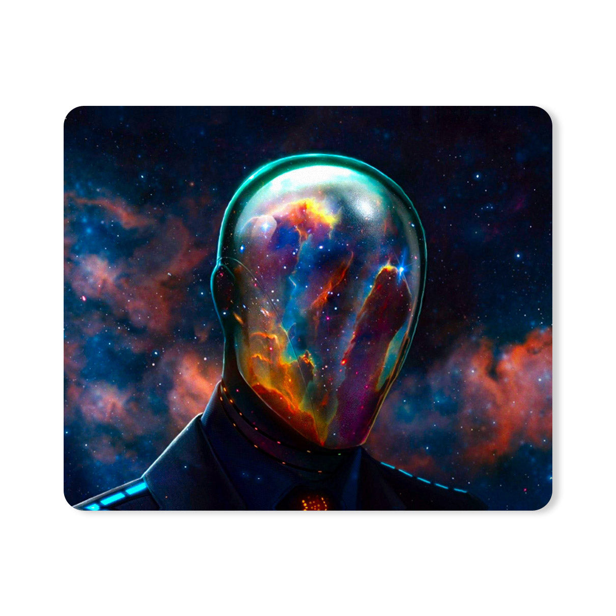 Robot Colors Designer Printed Premium Mouse pad (9 in x 7.5 in)